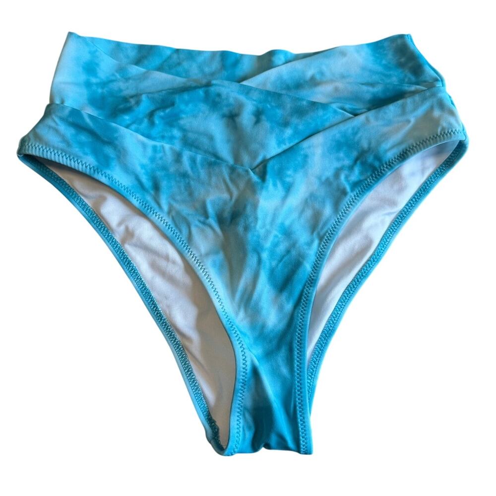 VS PINK Crossover High Waisted Cheeky Bikini bottoms XS